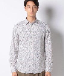 BENETTON (mens)(ベネトン（メンズ）)/総柄シャツ/ブラウン