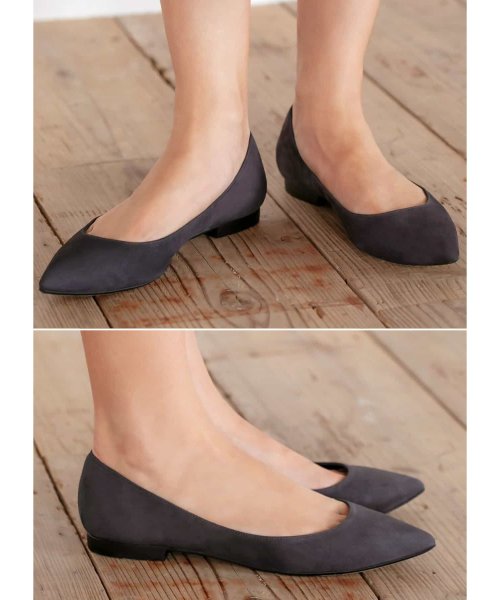 Made In Japan フラットパンプス スエード スタイルデリ Style Deli Magaseek