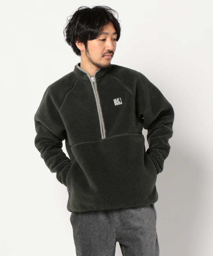 379】HELLY HANSEN ヘリーハンセン プルオーバー ハーフジップ - ブルゾン