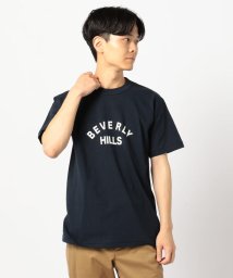 FREDYMAC(フレディマック)/BEVERLY HILLS　レタードTシャツ/ネイビー