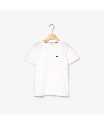 LACOSTE KIDS(ラコステ　キッズ)/Boys コットンジャージー クルーネックTシャツ/ホワイト