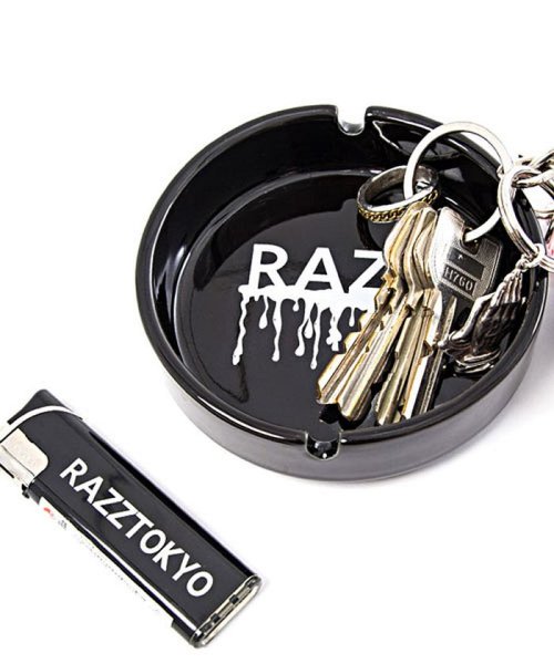 razz(ラズ)/RAZZIS【ラズ】灰皿＆ライターセット/ブラック