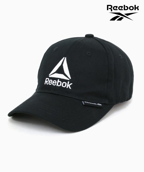LAZAR(ラザル)/【Lazar】Reebok/リーボック デルタ刺繍ローキャップ 帽子/ブラック