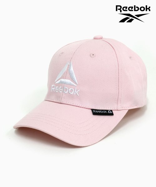 LAZAR(ラザル)/【Lazar】Reebok/リーボック デルタ刺繍ローキャップ 帽子/ピンク