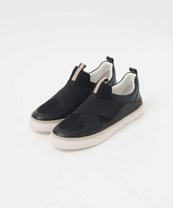 セール 50 Off クロスゴアバンドスニーカー Aubannister Au Bannister Magaseek