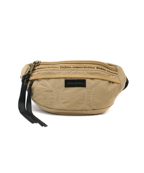 Dickies(Dickies)/ディッキーズ バッグ Dickies ウエストバッグ ボディバッグ WAVE QUILTING WAIST BAG 斜めがけバッグ 14505700/ベージュ
