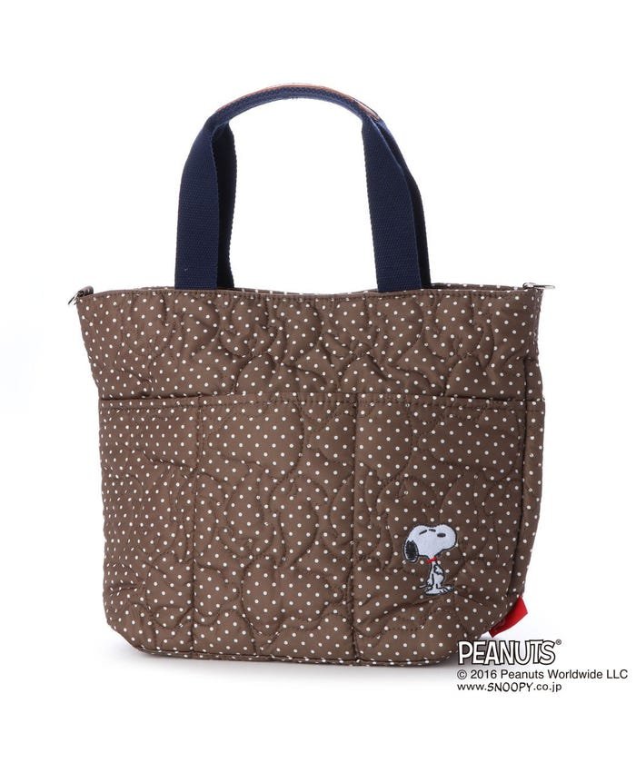 セール ルートート Roototeスヌーピー Snoopy はっ水加工 トートバッグ Sn デリ キルト Peanuts 4g 8108 Dot ルートート Rootote Magaseek