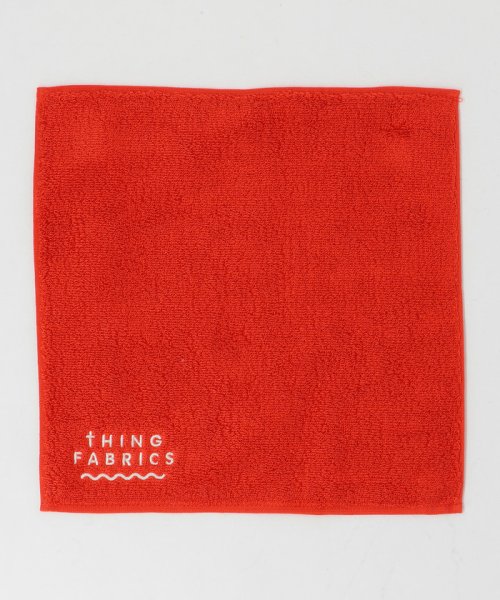 BEAUTY&YOUTH UNITED ARROWS(ビューティーアンドユース　ユナイテッドアローズ)/＜THING FABRICS＞ ハンド タオル/RED