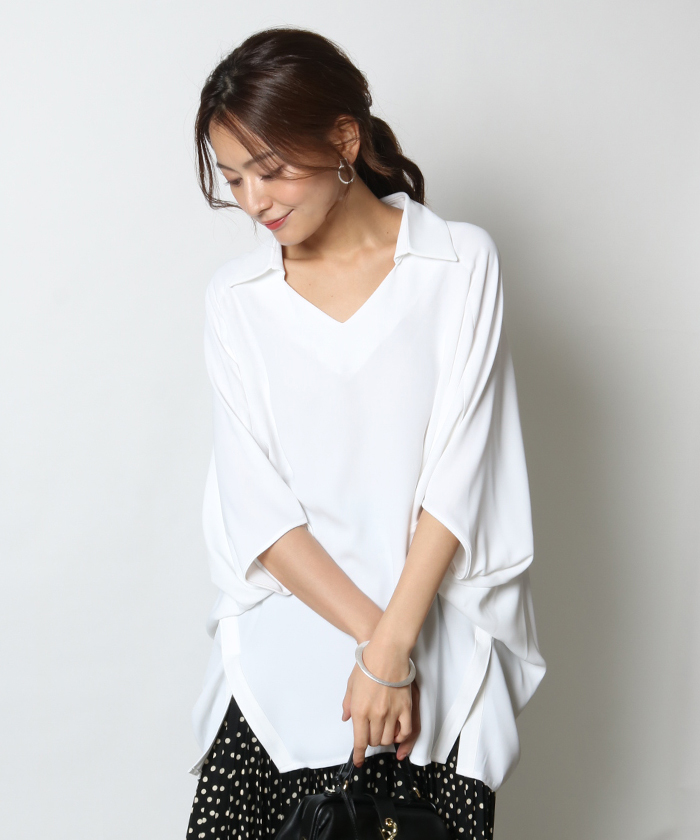 期間限定30%OFF! スコットクラブ とろみブラウス - シャツ