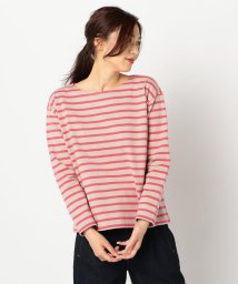 FREDY REPIT(フレディレピ)/OEボーダーバスクシャツ/レッド・ピンク系３