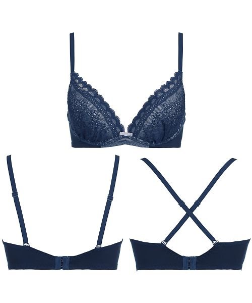 セール Off デイジーシャワー 夢みるブラ ノンワイヤー E F アモスタイルバイトリンプ Amo S Style By Triumph Magaseek