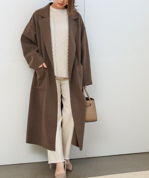 サイドスリットオーバーサイズチェスターロングコート ソーシャルガール Socialgirl Magaseek