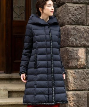 TO BE CHIC トゥービーシック マイクロツイルピーチロングダウン 