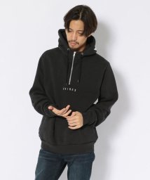 AVIREX(AVIREX)/【WEB&DEPOT限定】ハーフジップ プルオーバーパーカー/H－ZIP PULL PARKA/BLACK