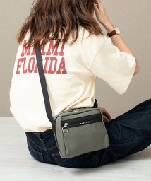 DEVICE(デバイス)/Dickies【ディッキーズ】DK SYNTHETIC LETHER BOX SHOLDER BAG / 合皮ボックスショルダーバッグ/グレー