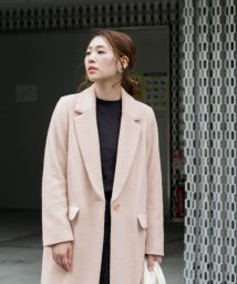 URBAN RESEARCH ROSSO(URBAN　RESEARCH　ROSSO)/カシミヤ混シャギーチェスターコート/L/BEIGE