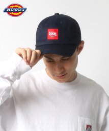 LAZAR(ラザル)/【Lazar】Dickies/ディッキーズ × Lazar 【WEB限定】別注スクエアロゴ刺繍キャップ/ネイビー