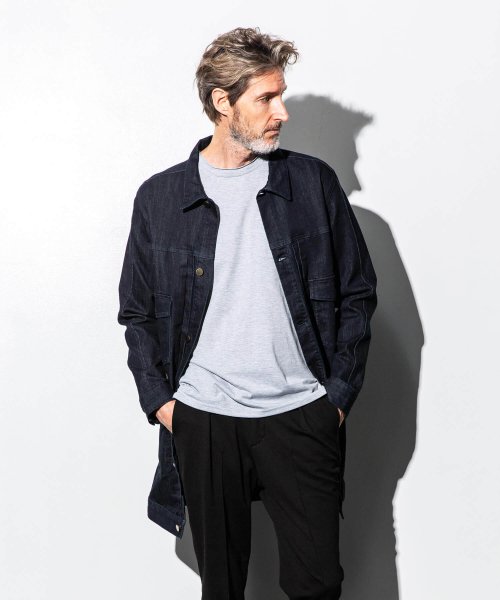 ロングデニムジャケット メンズファッション 阪急百貨店公式通販 阪急 Men S Online Store