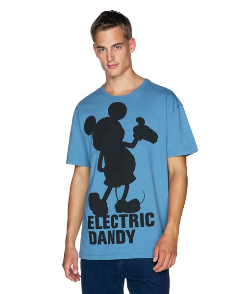 BENETTON (mens)(ベネトン（メンズ）)/【Disney（ディズニー）コラボ】ミッキーマウスTシャツ・カットソー/ブルー