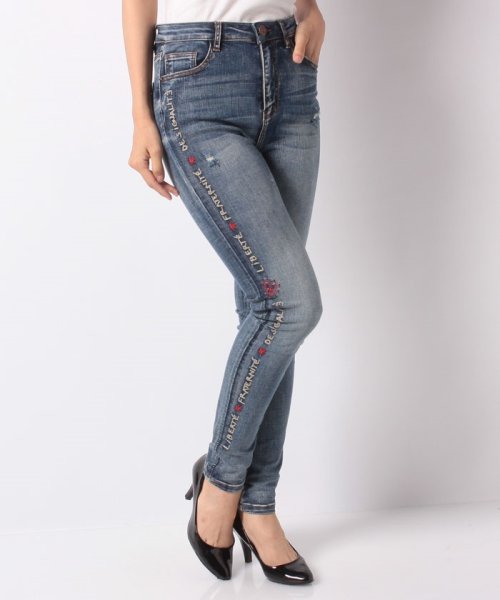 Desigual(デシグアル)/WOMAN DENIM DENIM LONG TROUSER/ブルー系