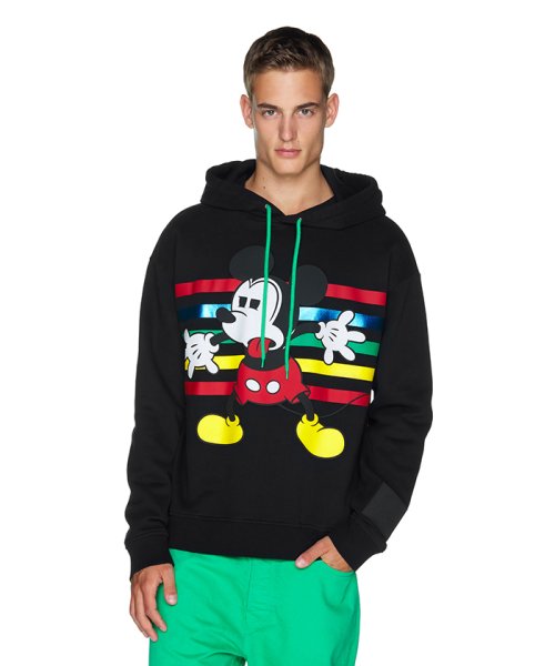 セール Disney ディズニー コラボ ミッキーマウスパーカー 502571115 ベネトン メンズ Benetton Mens Magaseek