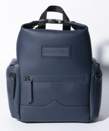 HUNTER(ハンター)/ORG　M　TOPCLIP　BACKPACK　RUB　LTH/ネイビー