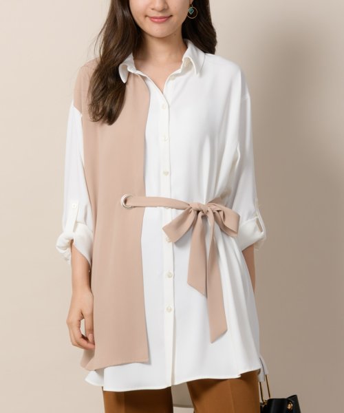 セール アシメウェストベルトロングシャツ トーナル Tonal Magaseek セール アシメウェストベルトロングシャツ トーナル Tonal Magaseek