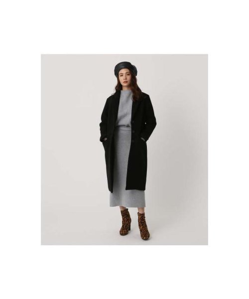 AZUL by moussy(アズールバイマウジー)/CHESTR COAT/BLK