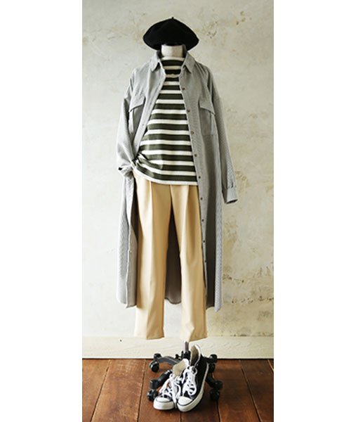 セール ワンタックハイウエストテーパードパンツ M L Ll 3l レディース 春夏秋冬 パンツ ベージュ ブラウン ネイビー ブラック ウエストゴム 楽ちん シ アンドイット And It Magaseek