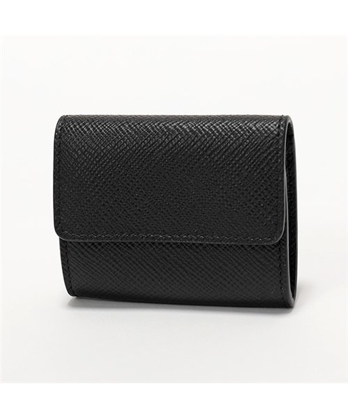 SMYTHSON(スマイソン)/PANAMA COIN PURSE 1020112 レザー コインケース 小銭入れ BLACK ユニセックス メンズ /BLACK