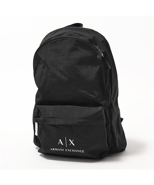 ARMANI EXCHANGE(アルマーニエクスチェンジ)/952103 CC511 ナイロン バッグ リュック バックパック 00020/BLACK メンズ/ブラック