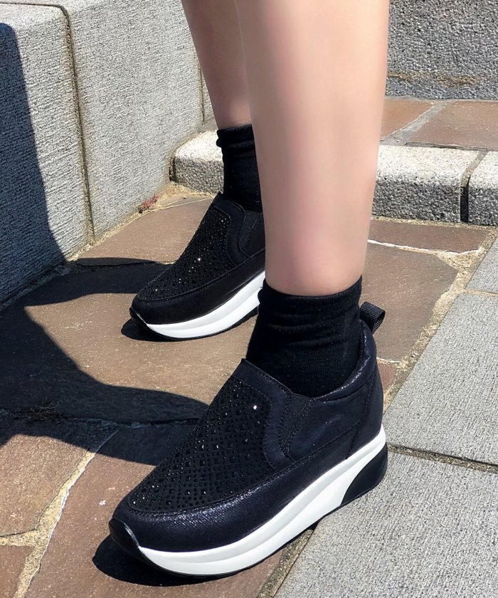 セール 55 Off キラキラ厚底スニーカー シュガーシュガー Sugar Sugar Magaseek