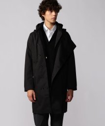 TOMORROWLAND BUYING WEAR(TOMORROWLAND BUYING WEAR)/Norwegian Rain ポリエステル フーデッドコート DOUBLE BRESTED/19ブラック