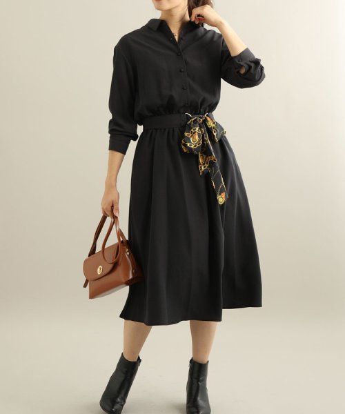 セール アソート柄ベルトワンピース ビス Vis Magaseek