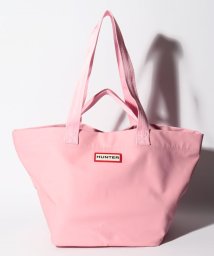HUNTER(ハンター)/ORIG LWEIGHT RUBBERISED TOTE/ピンク