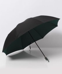 Orobianco（Umbrella）(オロビアンコ（傘）)/無地リバーシブル折り畳み傘/BLACK/GREEN