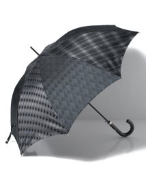 Orobianco（Umbrella）(オロビアンコ（傘）)/パッチワーク柄長傘/BLACK