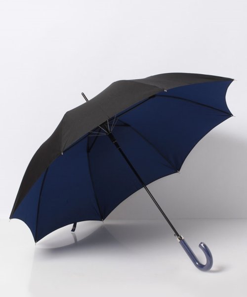 Orobianco（Umbrella）(オロビアンコ（傘）)/無地バイカラー長傘/BLUE