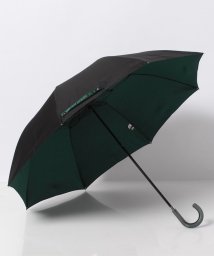 Orobianco（Umbrella）(オロビアンコ（傘）)/無地バイカラー雨晴兼用折り畳み傘/BLACK/GREEN
