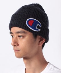 JEANS MATE(ジーンズメイト)/【CHAMPION】ビックロゴワントーンダブルワッチ/ネイビー