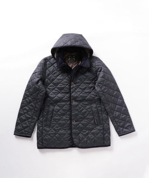 NOLLEY’S goodman(ノーリーズグッドマン)/【LAVENHAM/ラベンハム】DENSTON 3S 別注 19AW/ダークネイビー