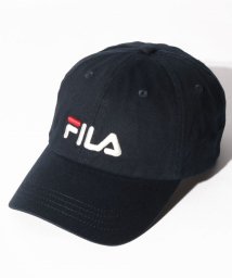 JEANS MATE(ジーンズメイト)/【FILA】ロゴローキャップ/ネイビー