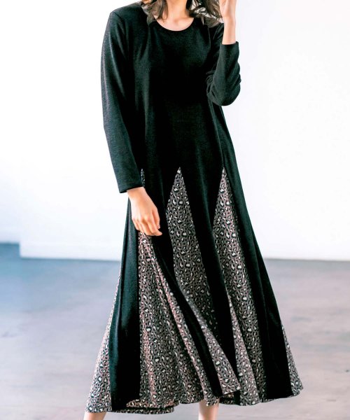 裾切替マキシワンピース ラナン Ranan Magaseek