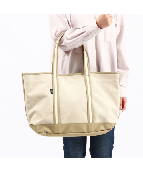 PORTER(ポーター)/ポーター ボーイフレンドトート シャンブレー トートバッグ(L) 877－18539 PORTER BOYFRIEND TOTE/ベージュ