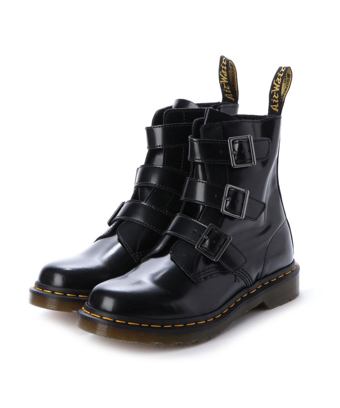 dr martens blake buckle boots