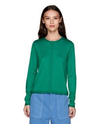 BENETTON (women)(ベネトン（レディース）)/クルーネックカーディガン/グリーン