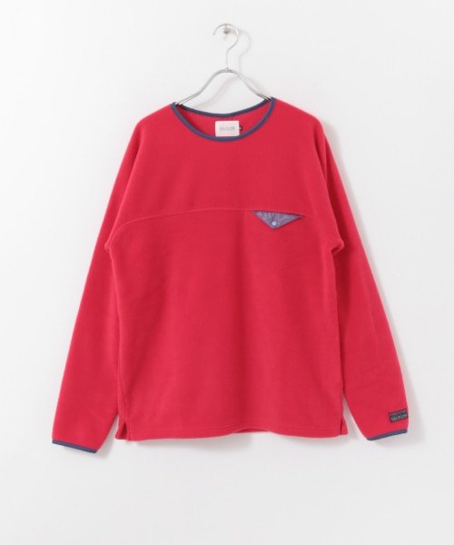 URBAN RESEARCH Sonny Label(アーバンリサーチサニーレーベル)/CAL O LINE　LIGHT WEIGHT FLEESE CREW－NECK/RED