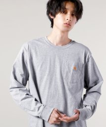 THE CASUAL(ザ　カジュアル)/(カーハート)carhartt M Workwear Pocket LS T Shirt/グレー