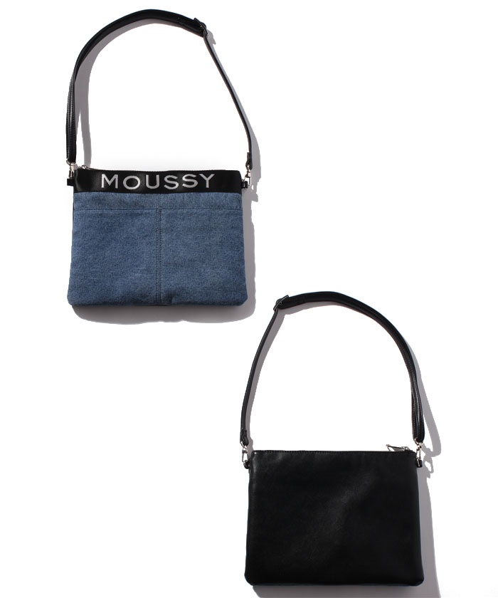 MOUSSY】 LOGO TAPE SHOULDER(502628777) | マウジー（バッグ）(MOUSSY 