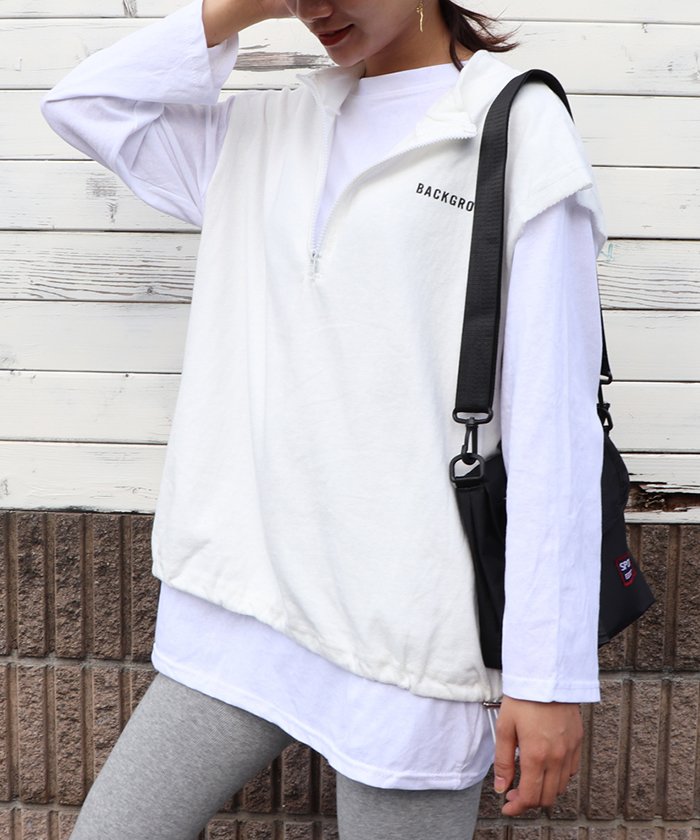 セール tシャツ ベスト 2点セット トップス レディース ゆったり 重ね着セット tシャツ 長袖 ミニミニストア Miniministore Magaseek セール tシャツ ベスト 2点セット トップス レディース ゆったり 重ね着セット tシャツ 長袖 ミニミニストア Miniministore Magaseek